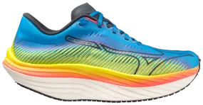 Mizuno Wave Rebellion Pro (D Width) - Bolt/Ombre Blue/Jet Blue (Mens)