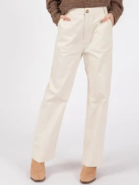 Molly Solid Chino Pants