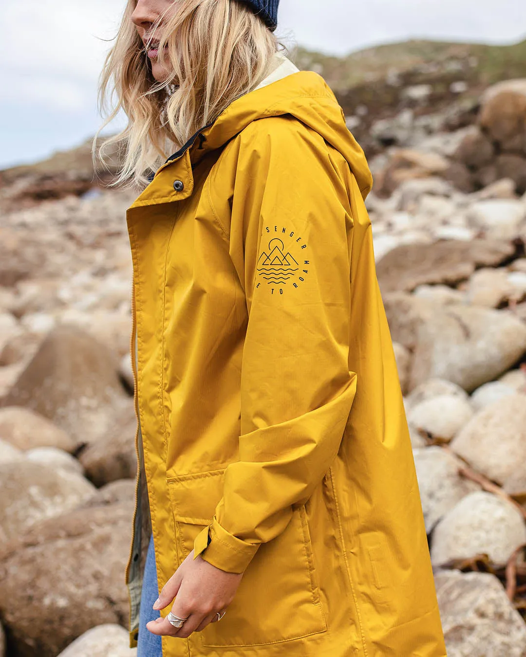 Pacific Recycled Waterproof Jacket - Honey