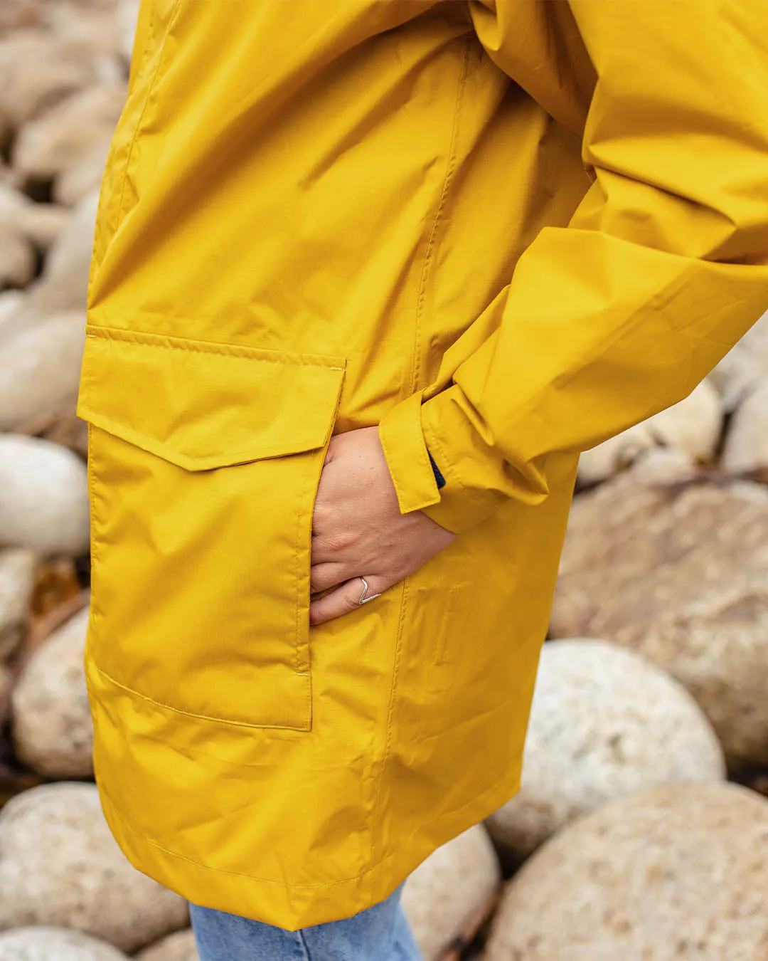 Pacific Recycled Waterproof Jacket - Honey