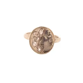 Pollux Champagne Diamond Ring