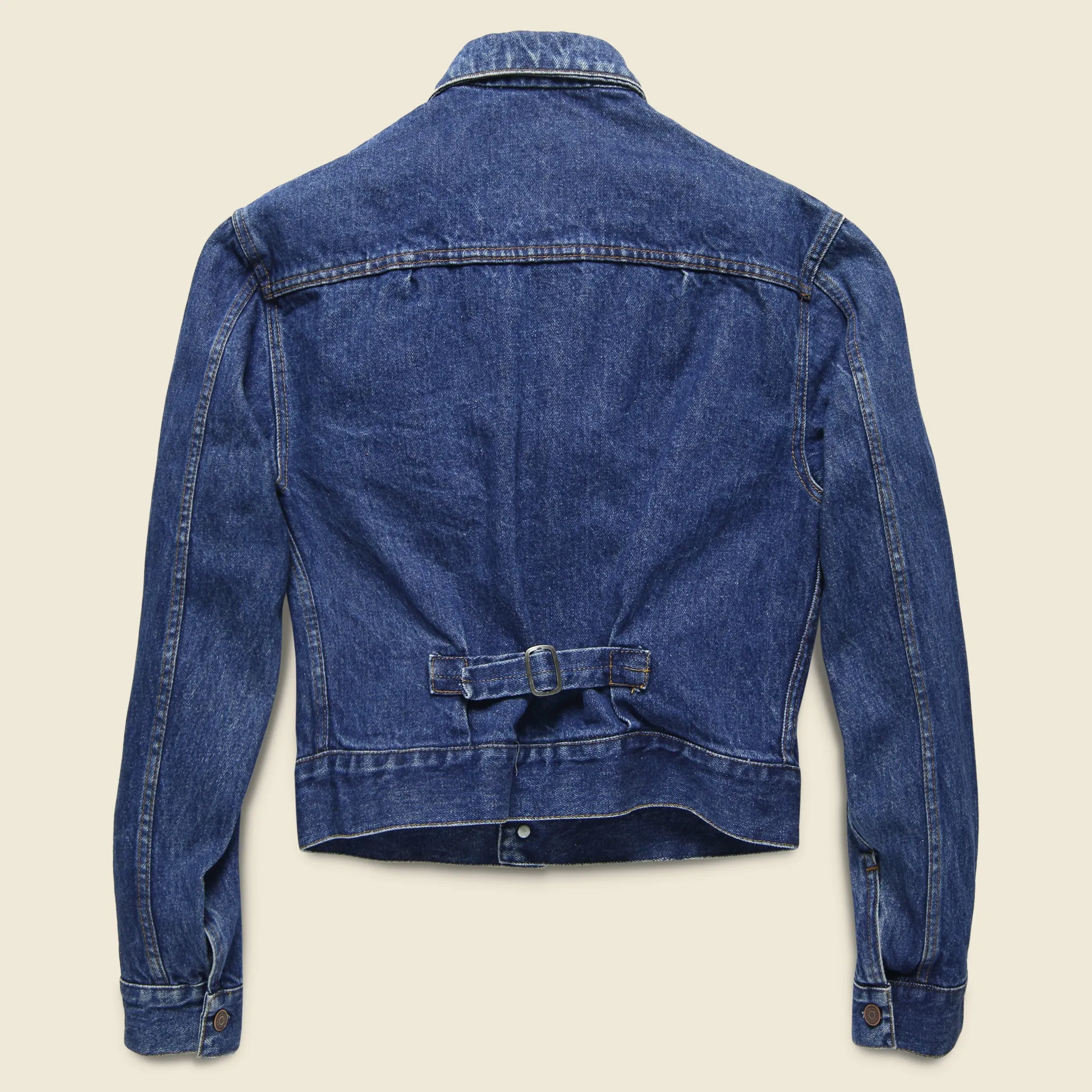 Ralph Lauren Buckle Back Denim Jacket - Indigo