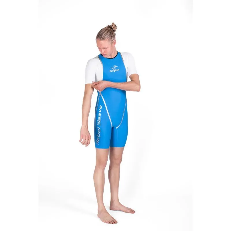 Sailfish  Mens Swimskin Rebel Sleeve Pro 1 - Body triathlon - Uomo