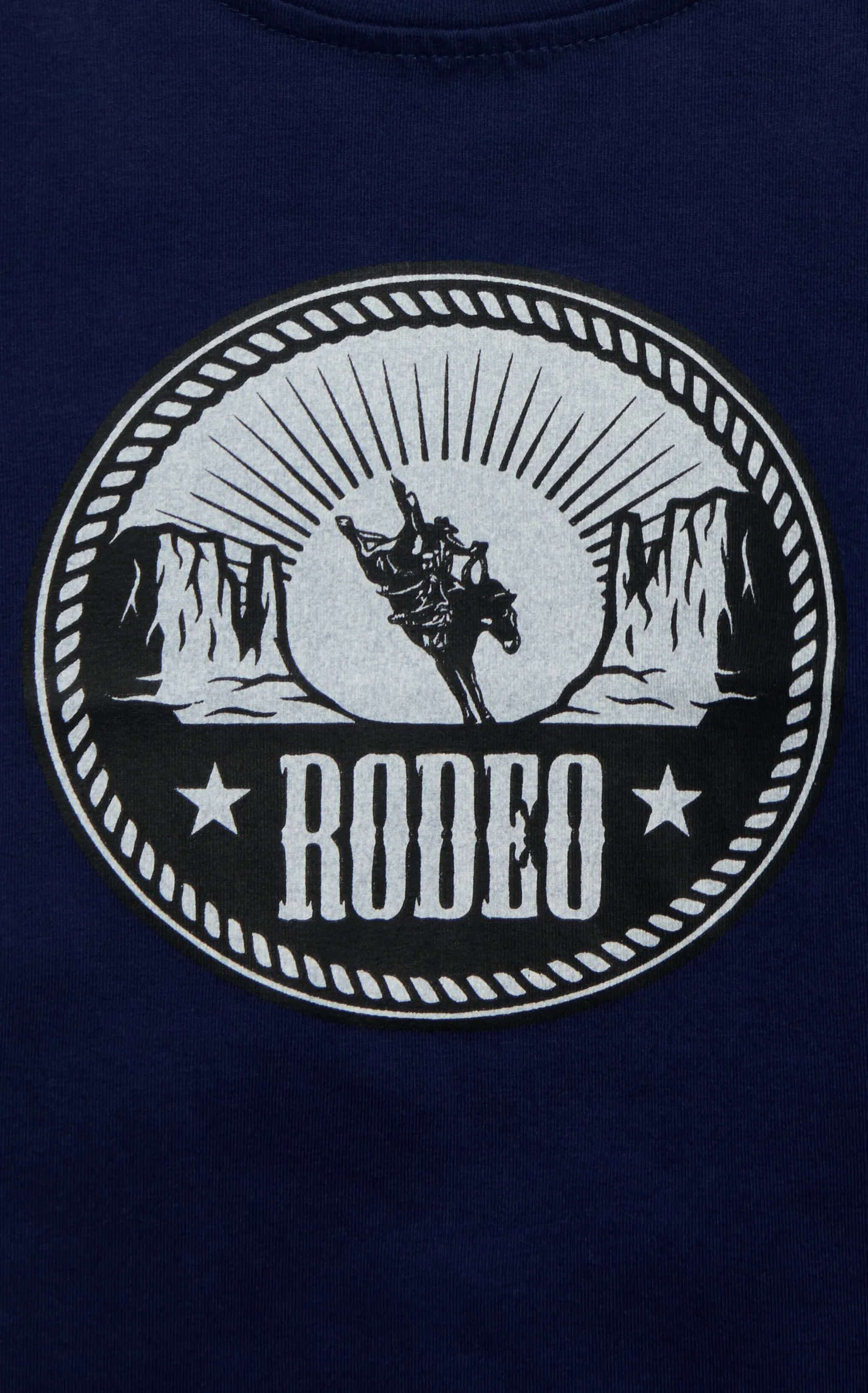 Shea Baby Toddler Boy's Navy & Rodeo Graphic T-Shirt