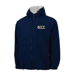 Sorority Enterprise Jacket, 2-Color Greek Letters - Charles River 9922 - EMB