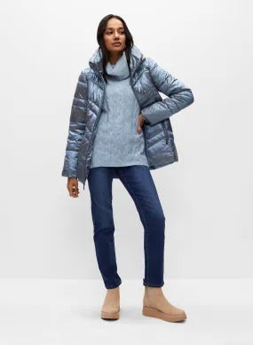 Stand-Up Collar Puffer Coat