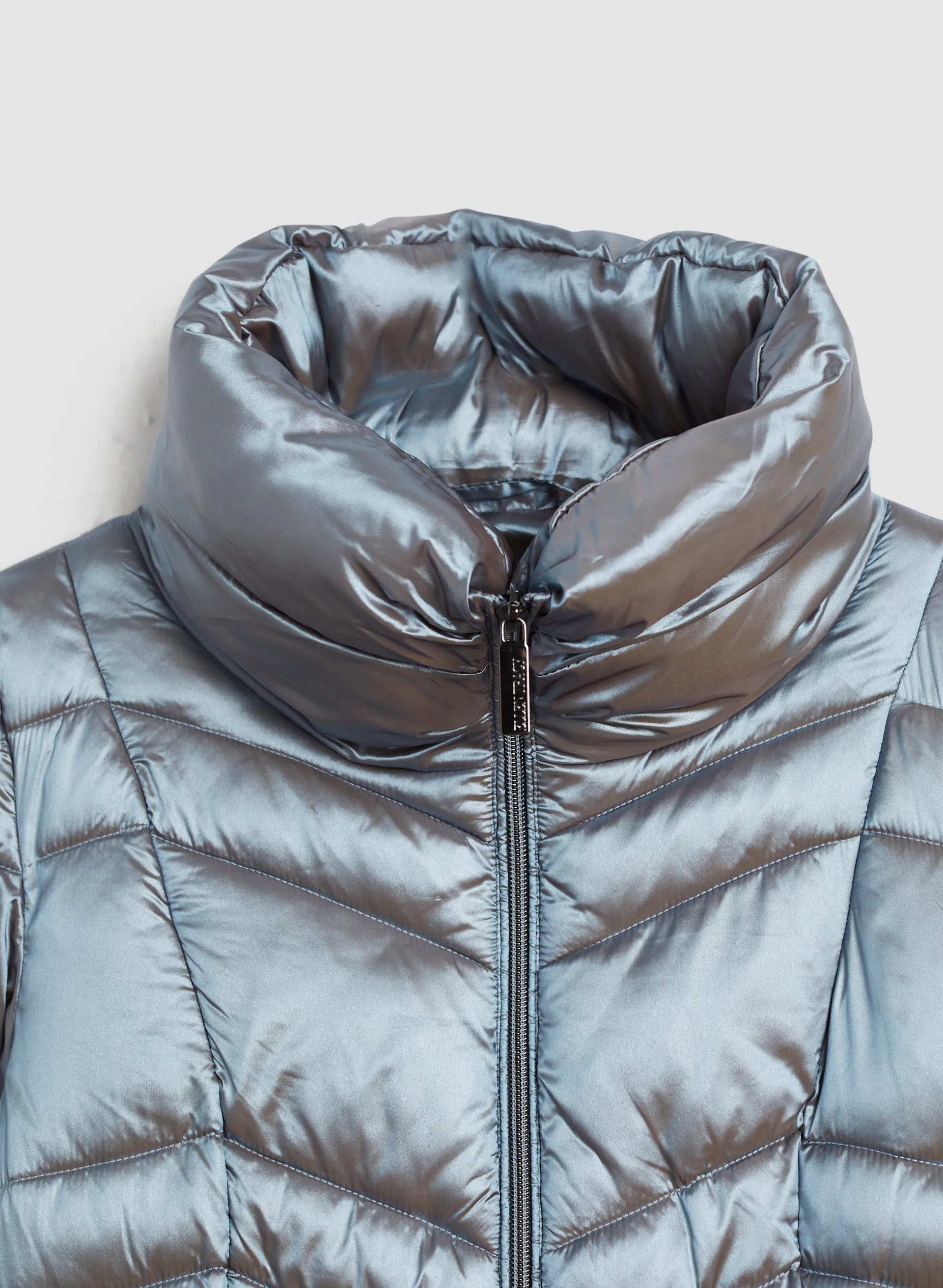 Stand-Up Collar Puffer Coat