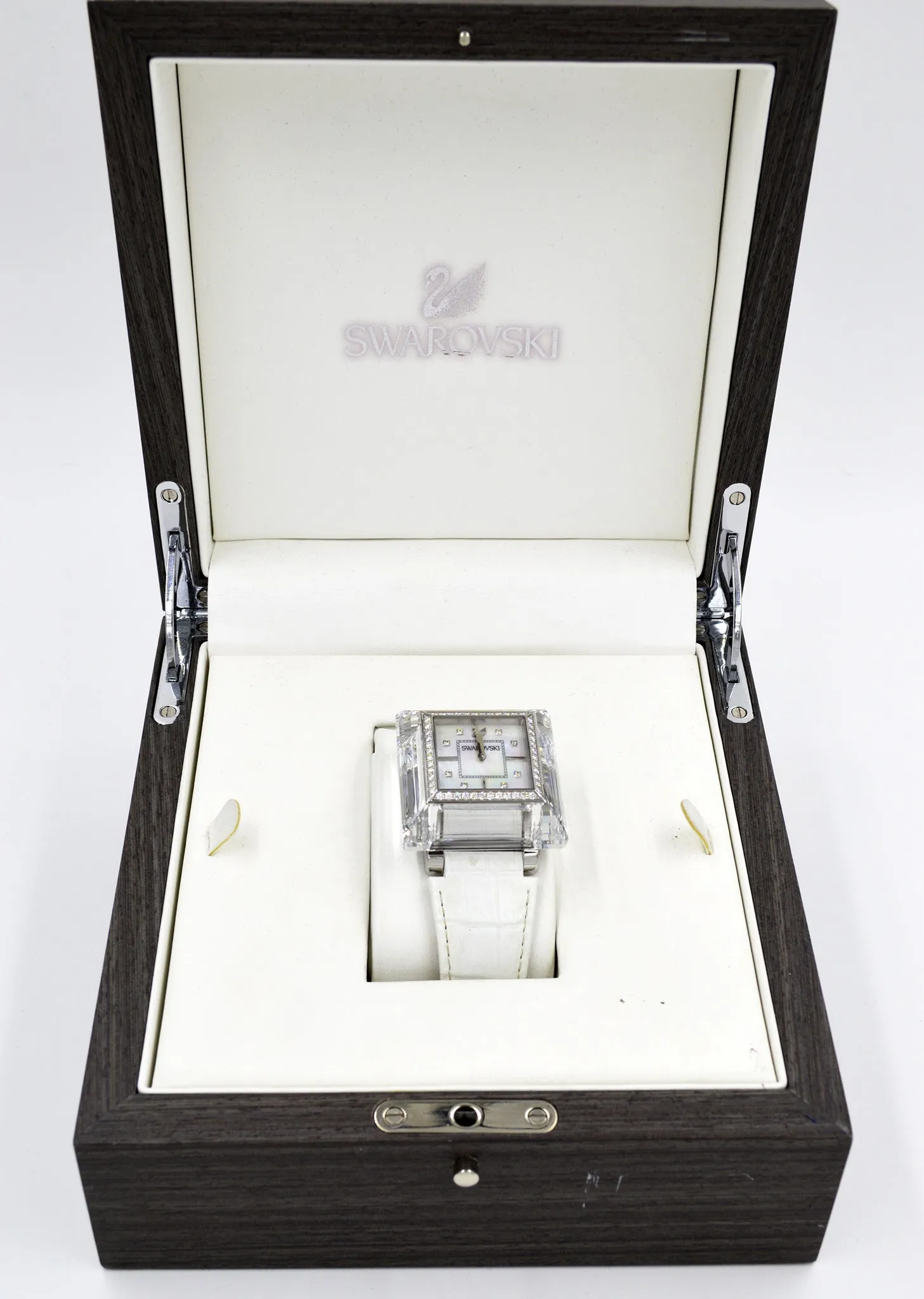 Swarovski 1.18ct DIAMONDS Limited Edition ROCK'N'LIGHT White Swiss WATCH 1066305