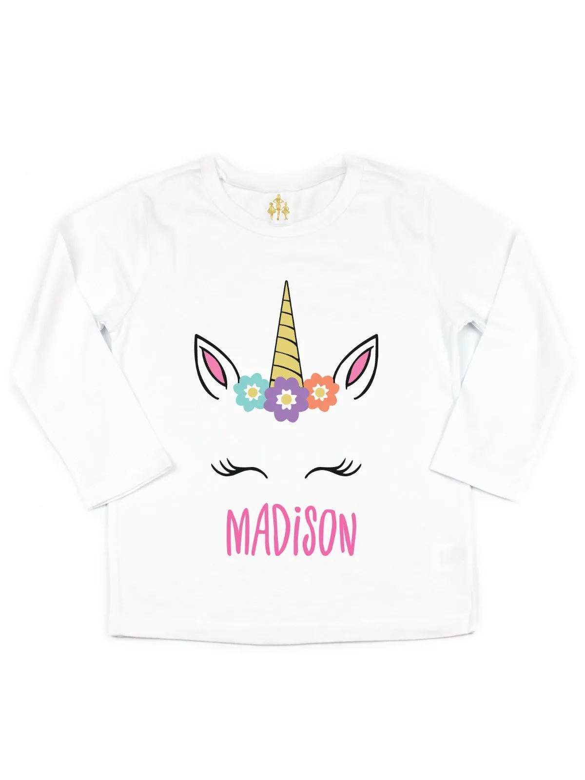 Unicorn Face Girl's T-Shirt