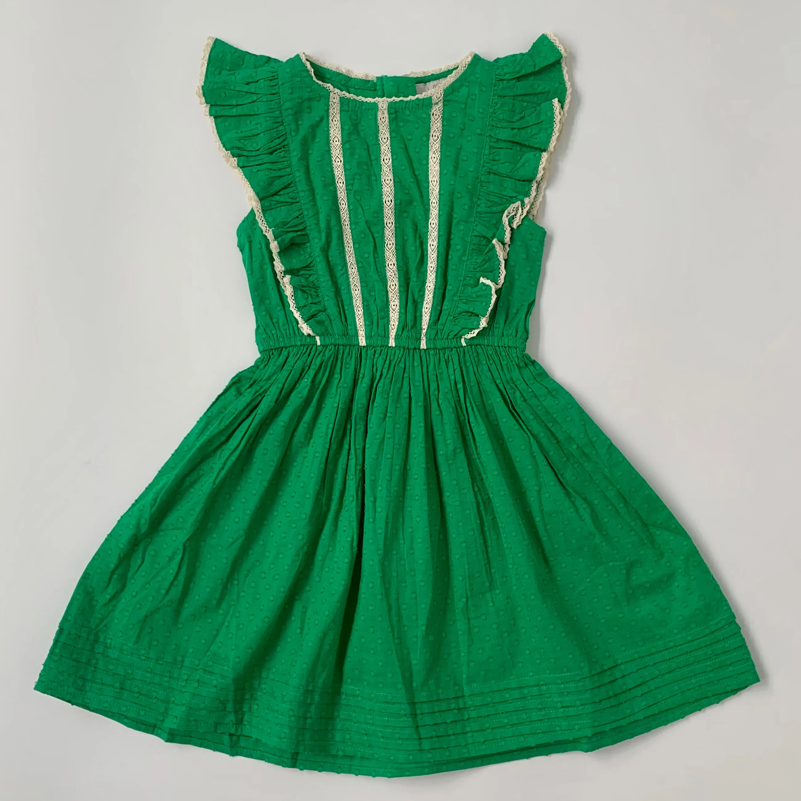 Wild & Gorgeous Emerald Cotton Dress: 2-3 Years (Brand New)