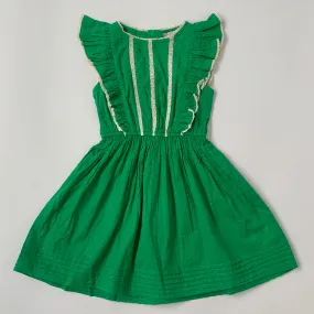 Wild & Gorgeous Emerald Cotton Dress: 2-3 Years (Brand New)