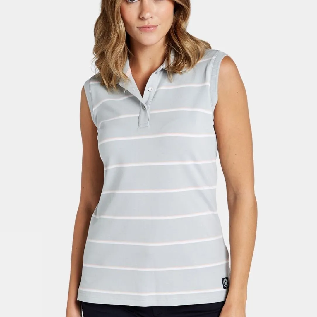 Womens Abbey Polo Vest T-Shirt