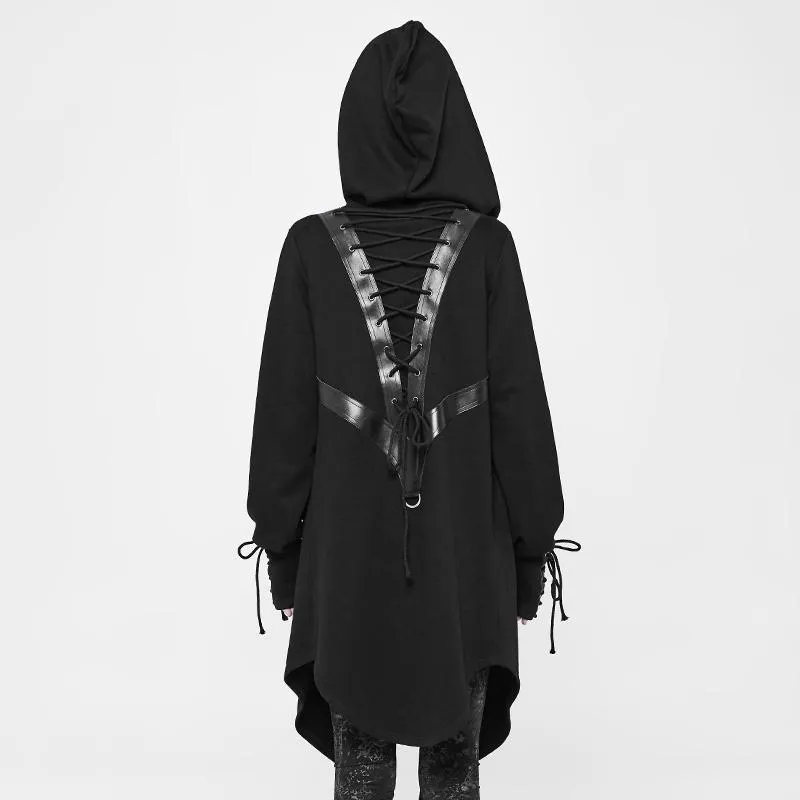 Women's Punk Hooded Coat