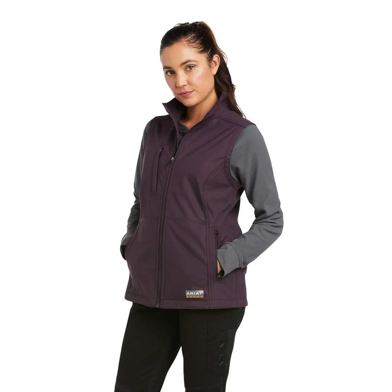 Women's Rebar Stretch Canvas Softshell Vest