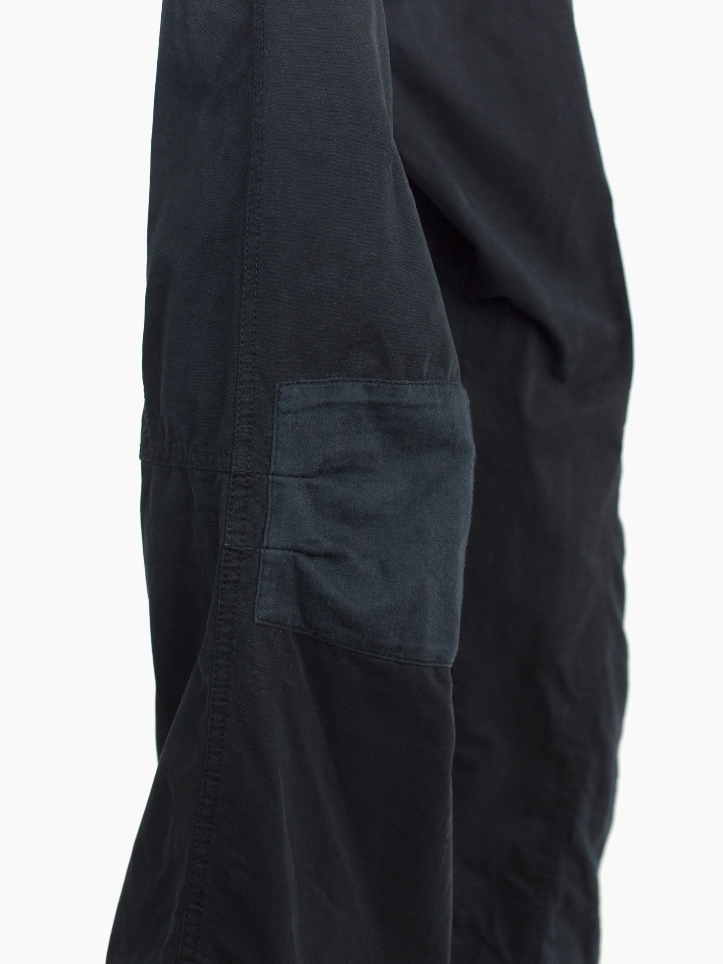 Yohji Yamamoto Y's x Aspesi Asymmetrical Backzip Articulated Trousers